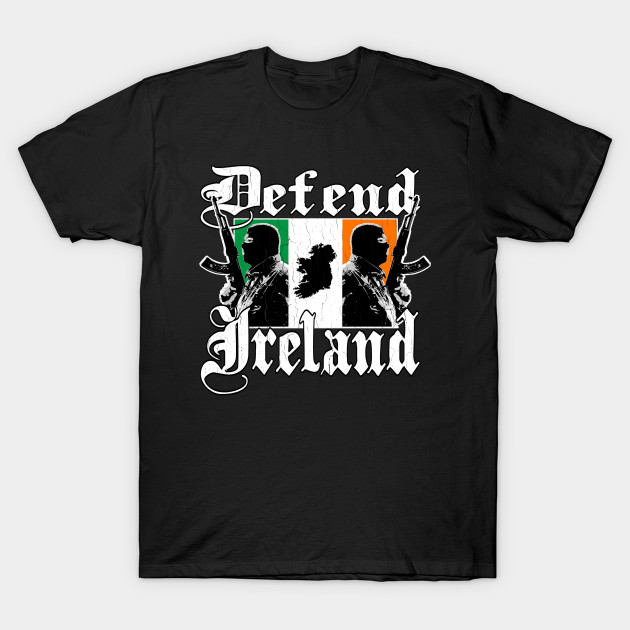 Defend Ireland (vintage distressed look)